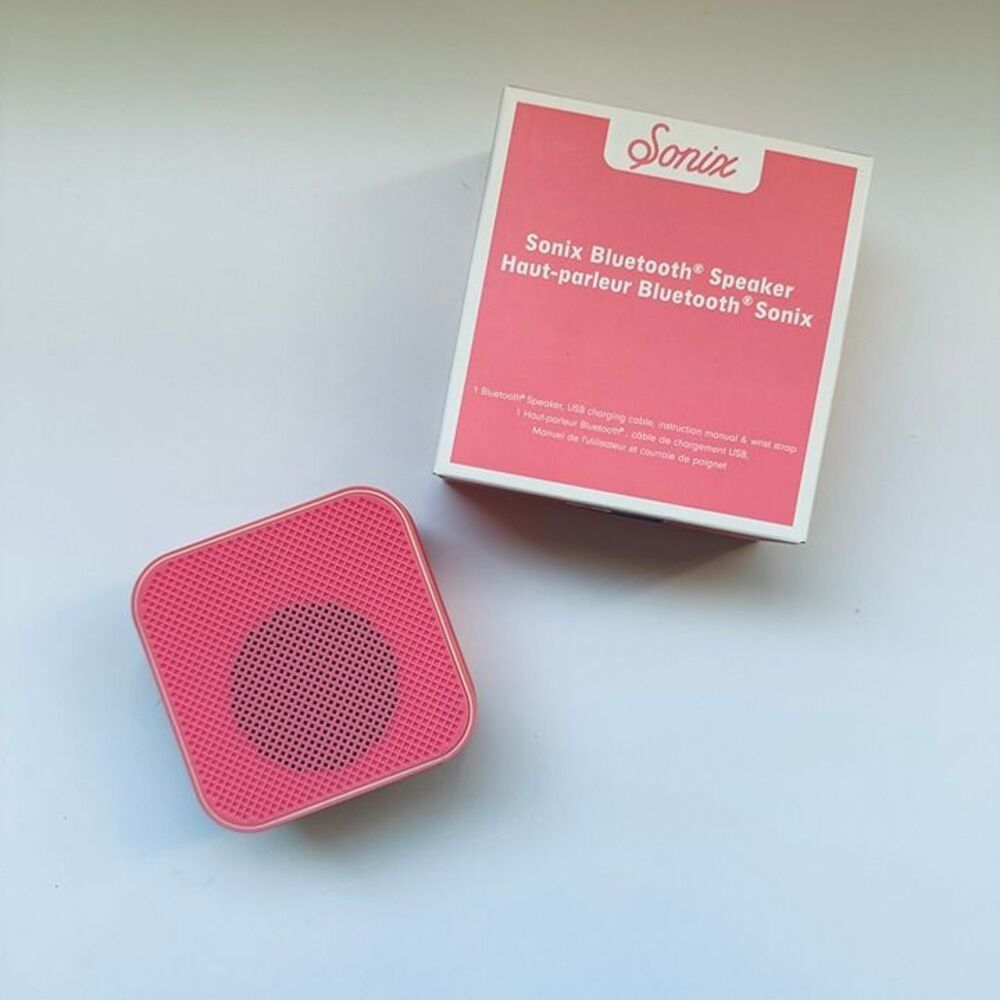 Sonix Pink Bluetooth Speaker